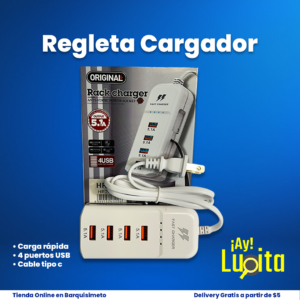 Regleta cargador