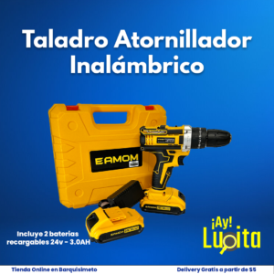 Taladro atornillador inalámbrico