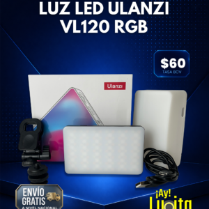 Luz LED Ulanzi VL120 RGB